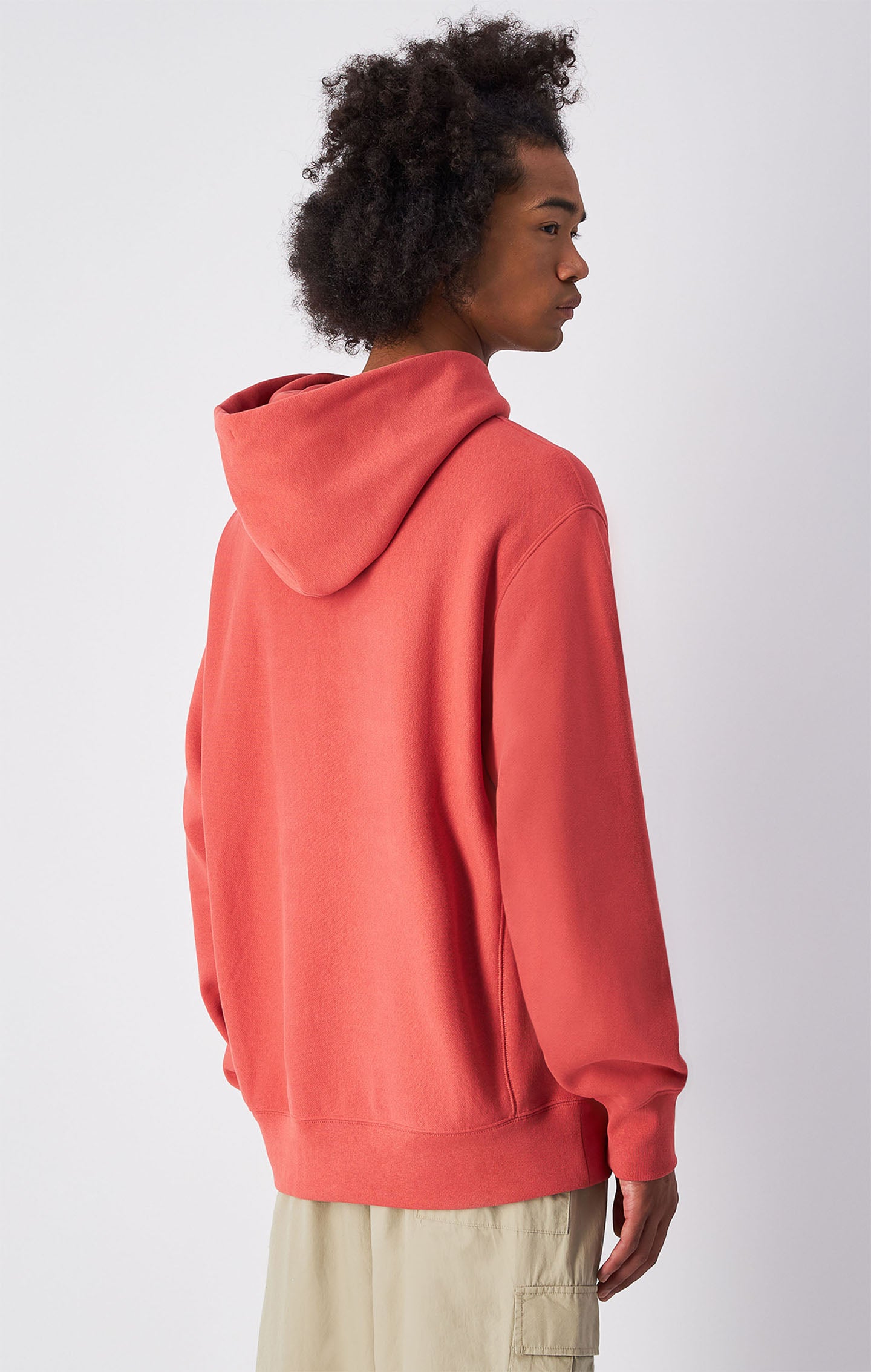 Reverse Weave Relaxed Hoodie