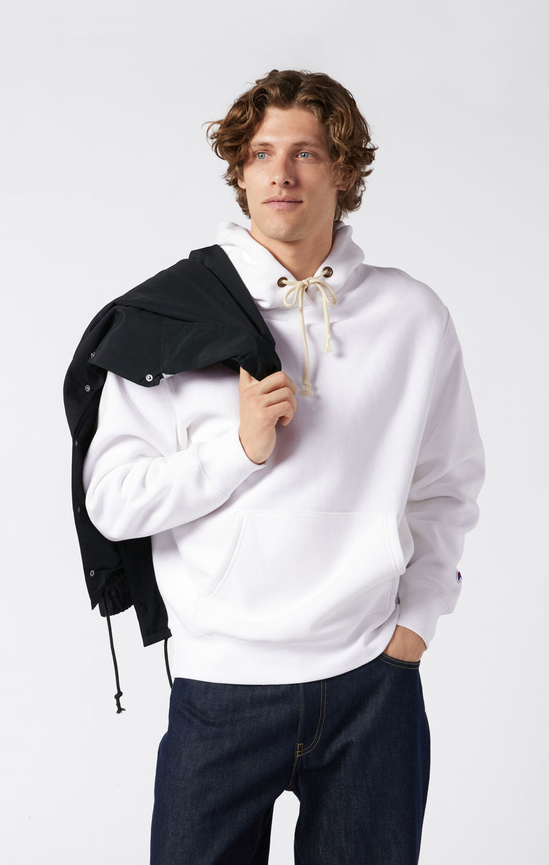 Hoodie Reverse Weave in Relaxed Fit