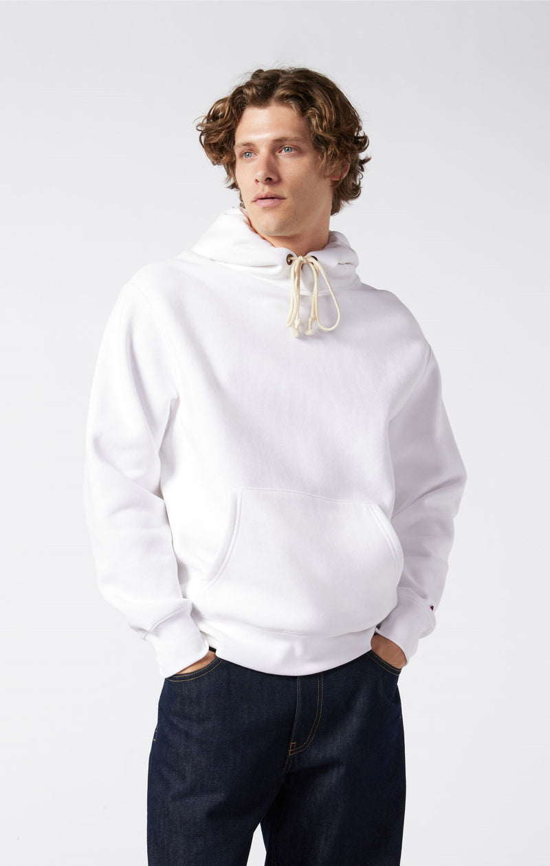 Hoodie Reverse Weave in Relaxed Fit