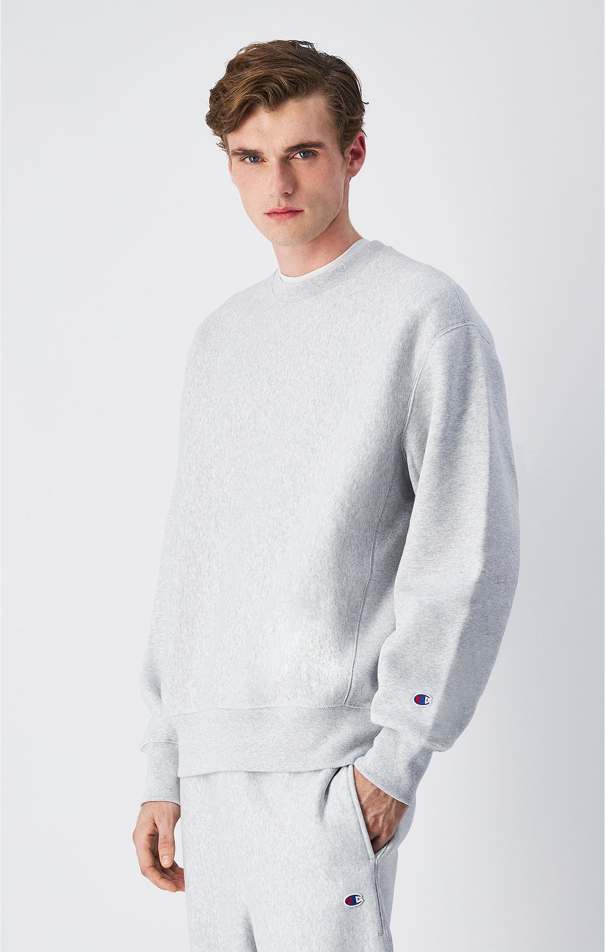 Men’s Heavyweight Fleece Sweatshirt Reverse Weave