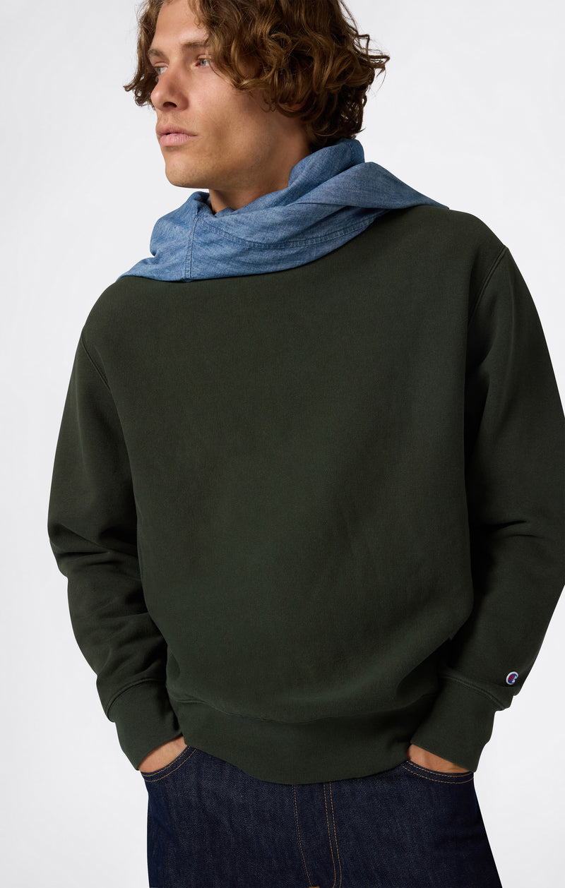 Sweatshirt Reverse Weave in Relaxed Fit