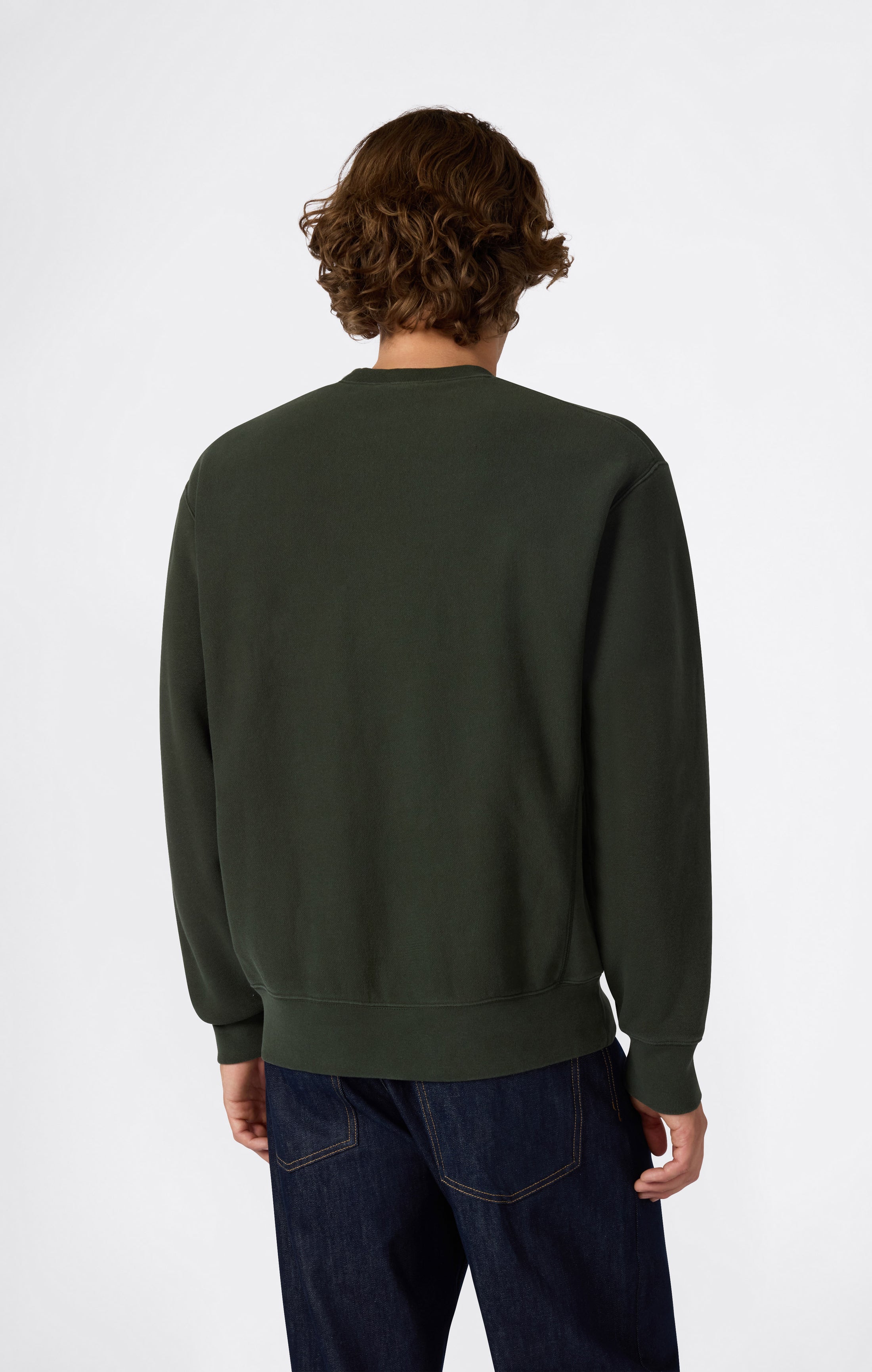 Sweatshirt Reverse Weave in Relaxed Fit