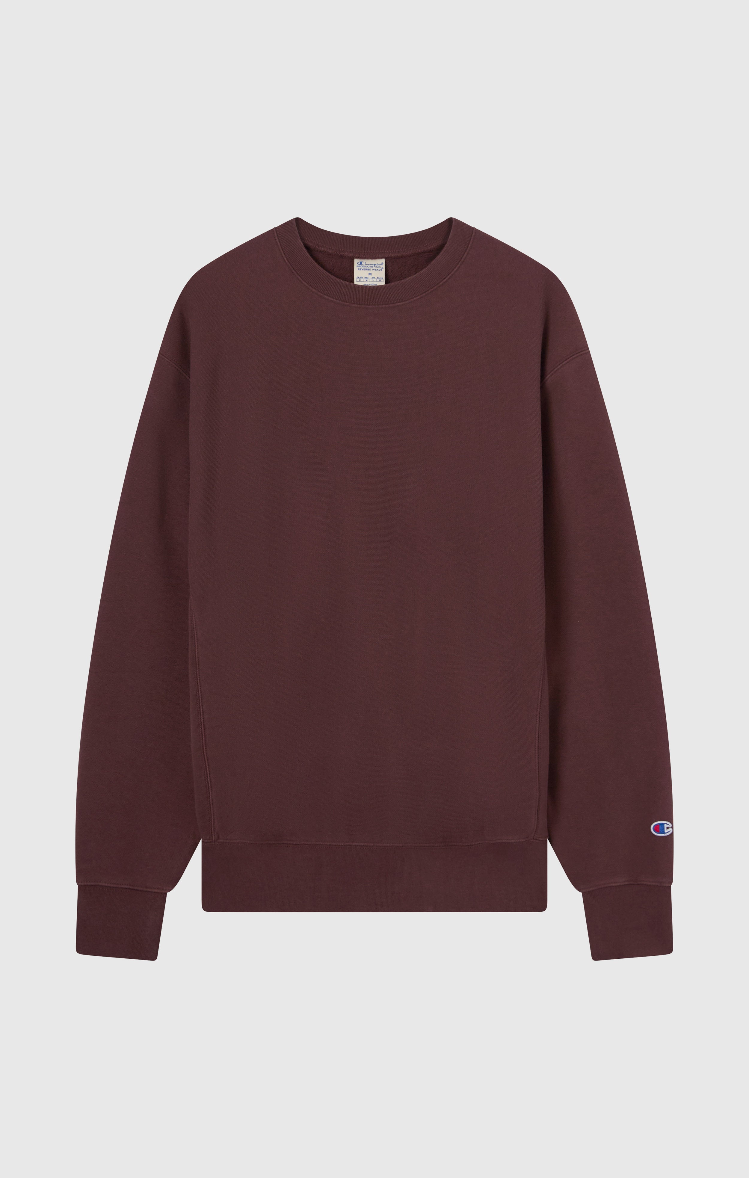 Felpa Pesante con Interno Felpato da Uomo Reverse Weave