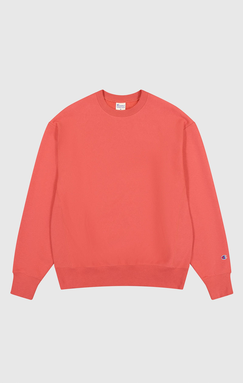 Reverse Weave Relaxed Sweatshirt coral pink rwss core Champion