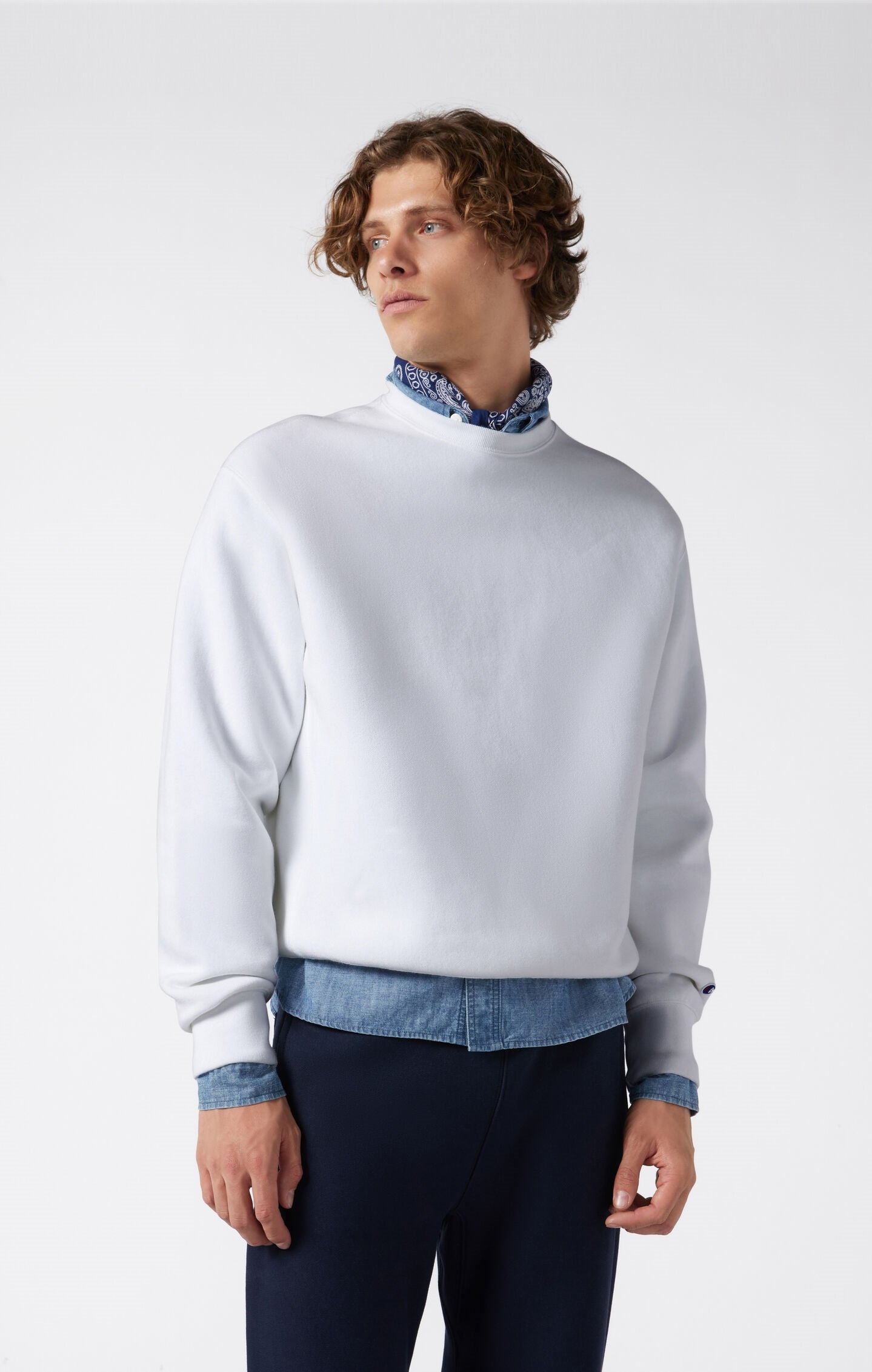 Men’s Heavyweight Fleece Sweatshirt Reverse Weave