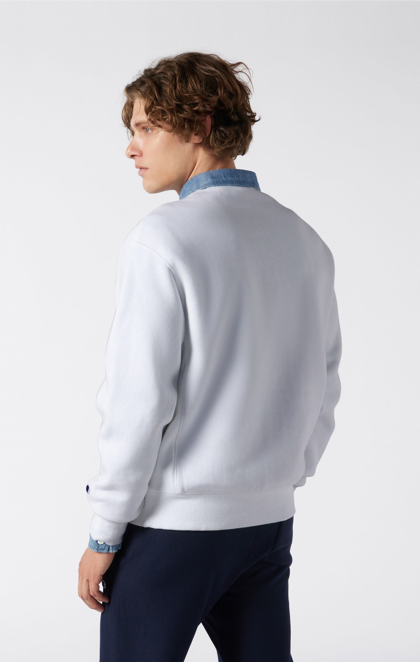 Men’s Heavyweight Fleece Sweatshirt Reverse Weave