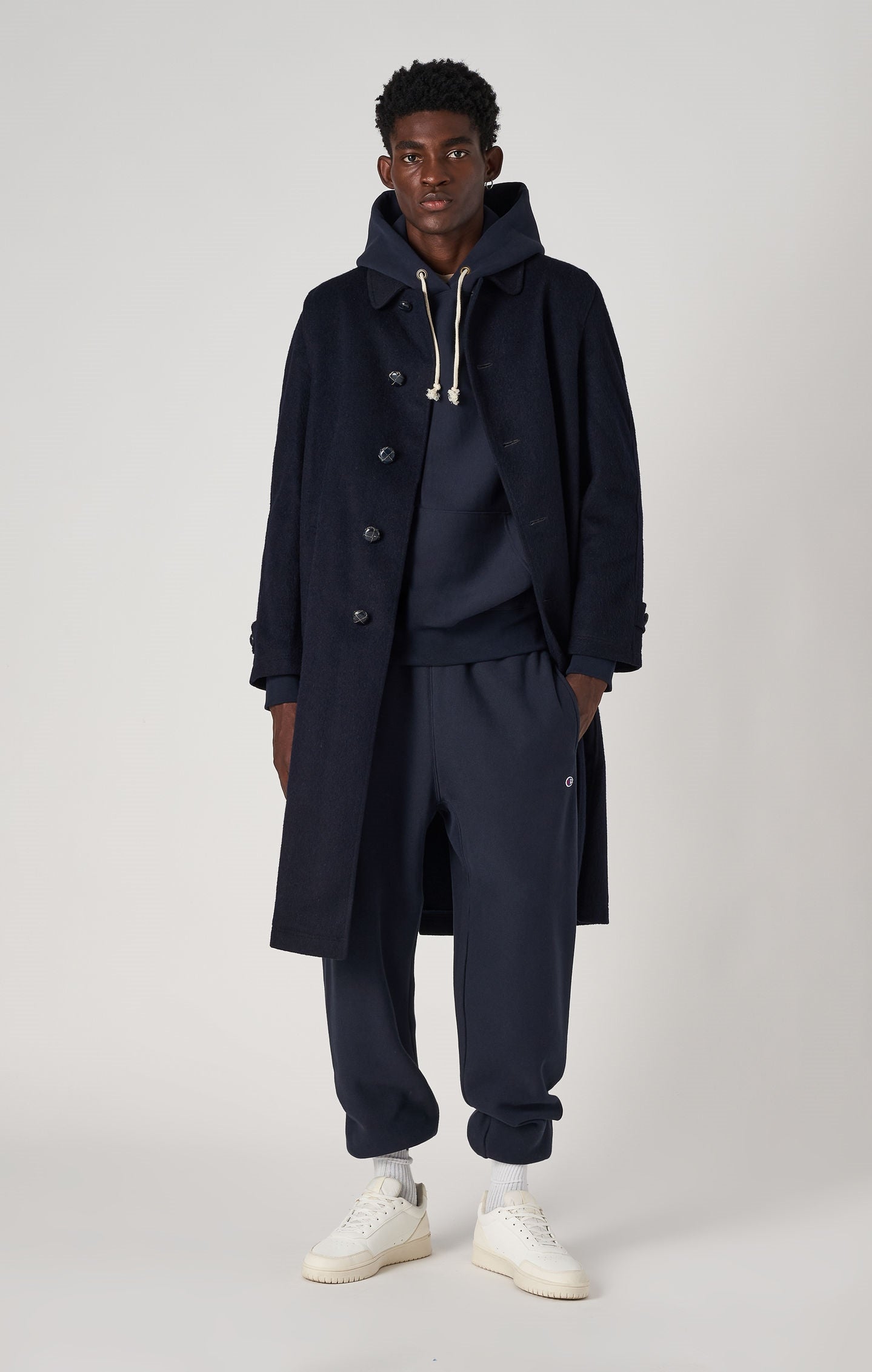 Jogginghose Reverse-Weave mit lockerer Passform