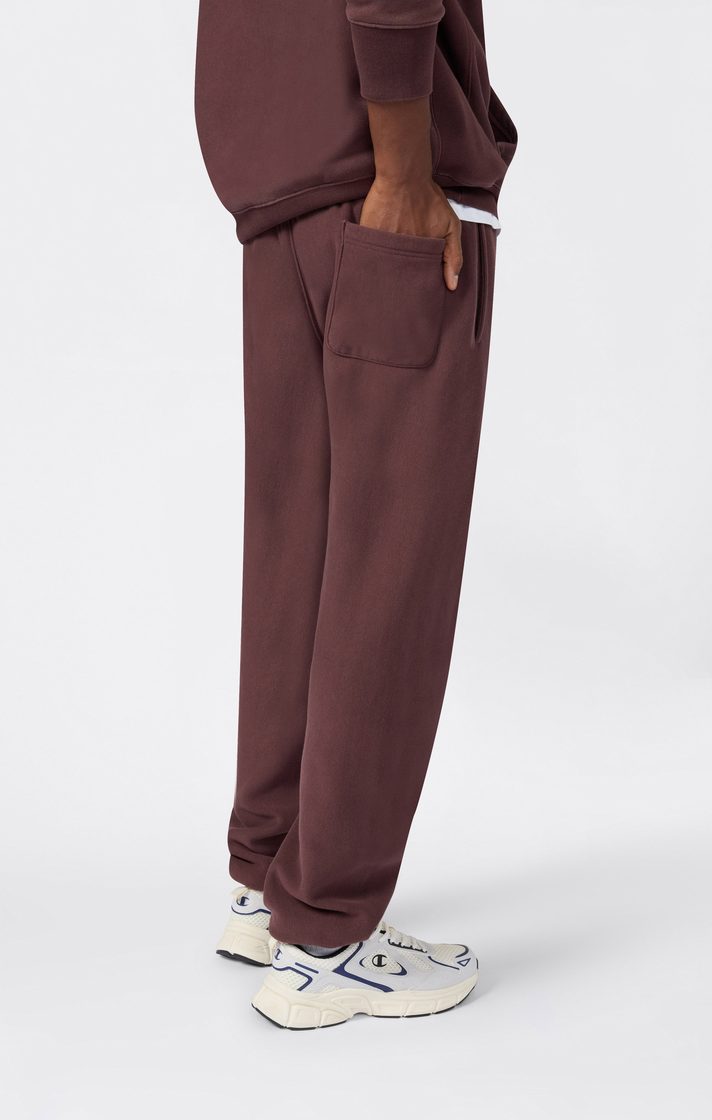 Schwere Herren-Jogginghose mit Angerautem Innenmaterial Reverse Weave Loose Fit