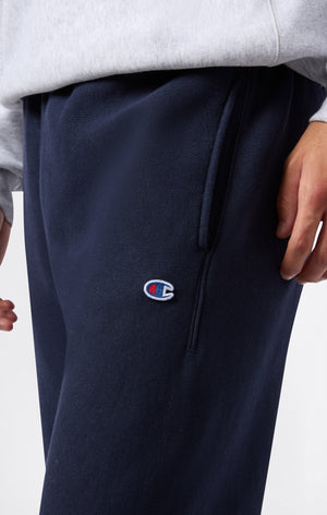 Herren-Jogginghose aus Schwerem Reverse Weave mit weiter Beinweite und angerautem Innenmaterial