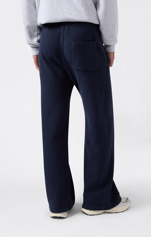 Men’s Heavyweight Wide-Leg Fleece Jogger Pants Reverse Weave