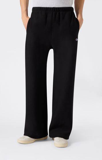 Men’s Heavyweight Wide-Leg Fleece Jogger Pants Reverse Weave