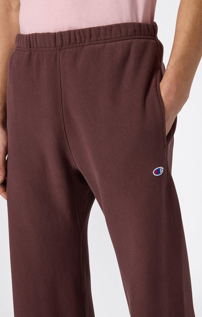 Pantaloni joggers Reverse Weave a gamba ampia