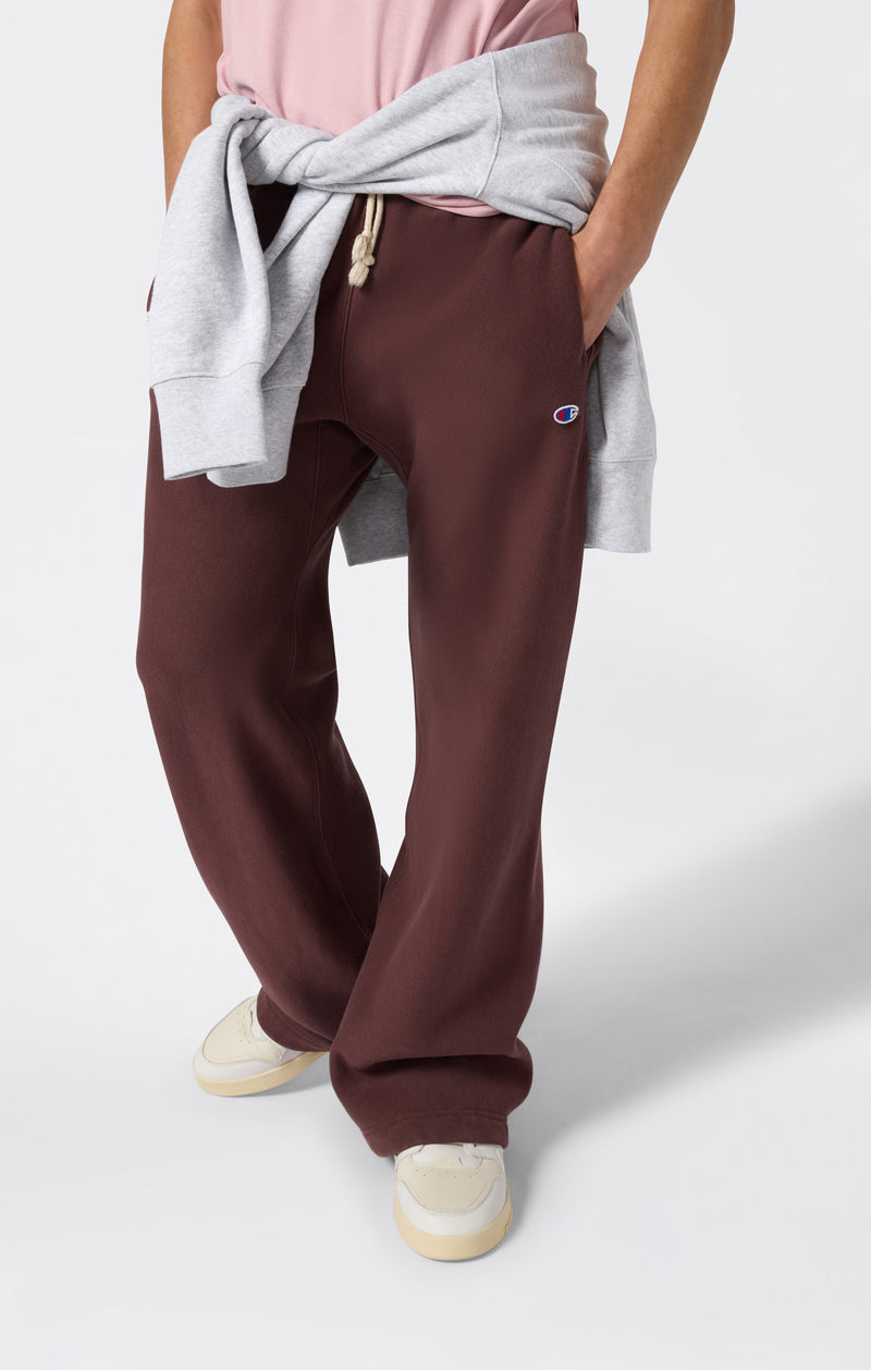 Pantaloni joggers Reverse Weave a gamba ampia