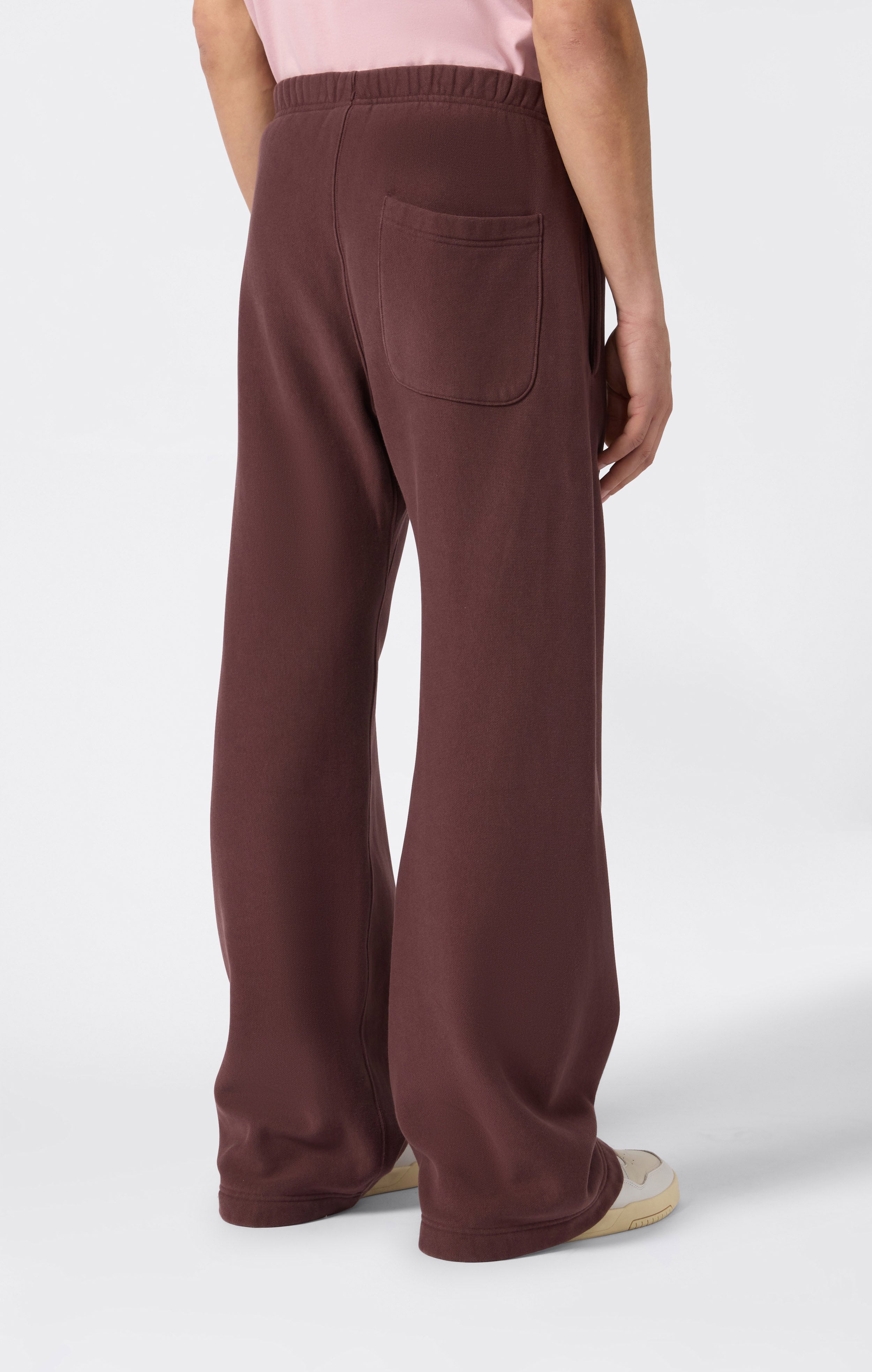 Men’s Heavyweight Wide-Leg Fleece Jogger Pants Reverse Weave