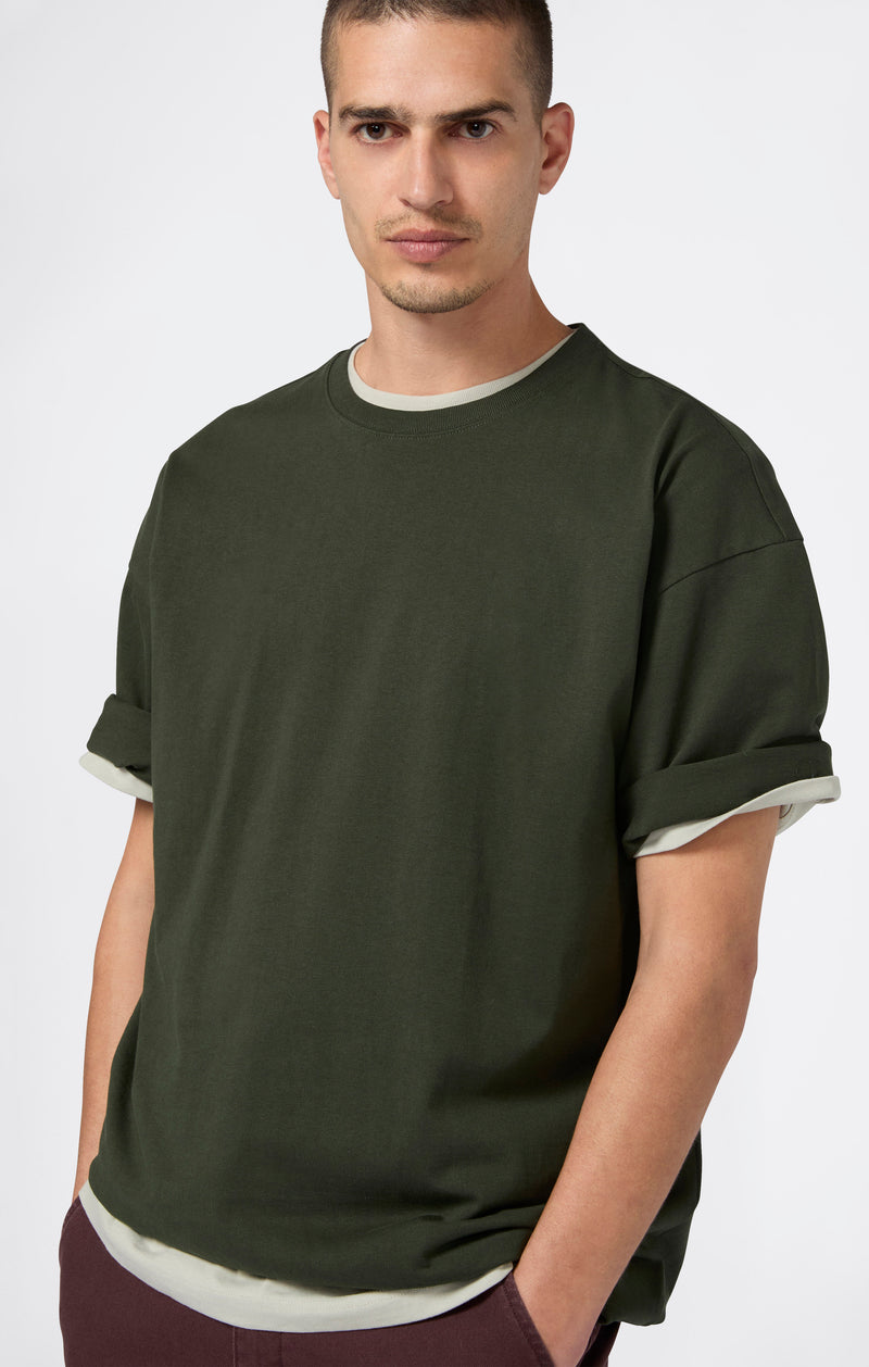 Men's T-Shirt in Heavy Cotton Jersey