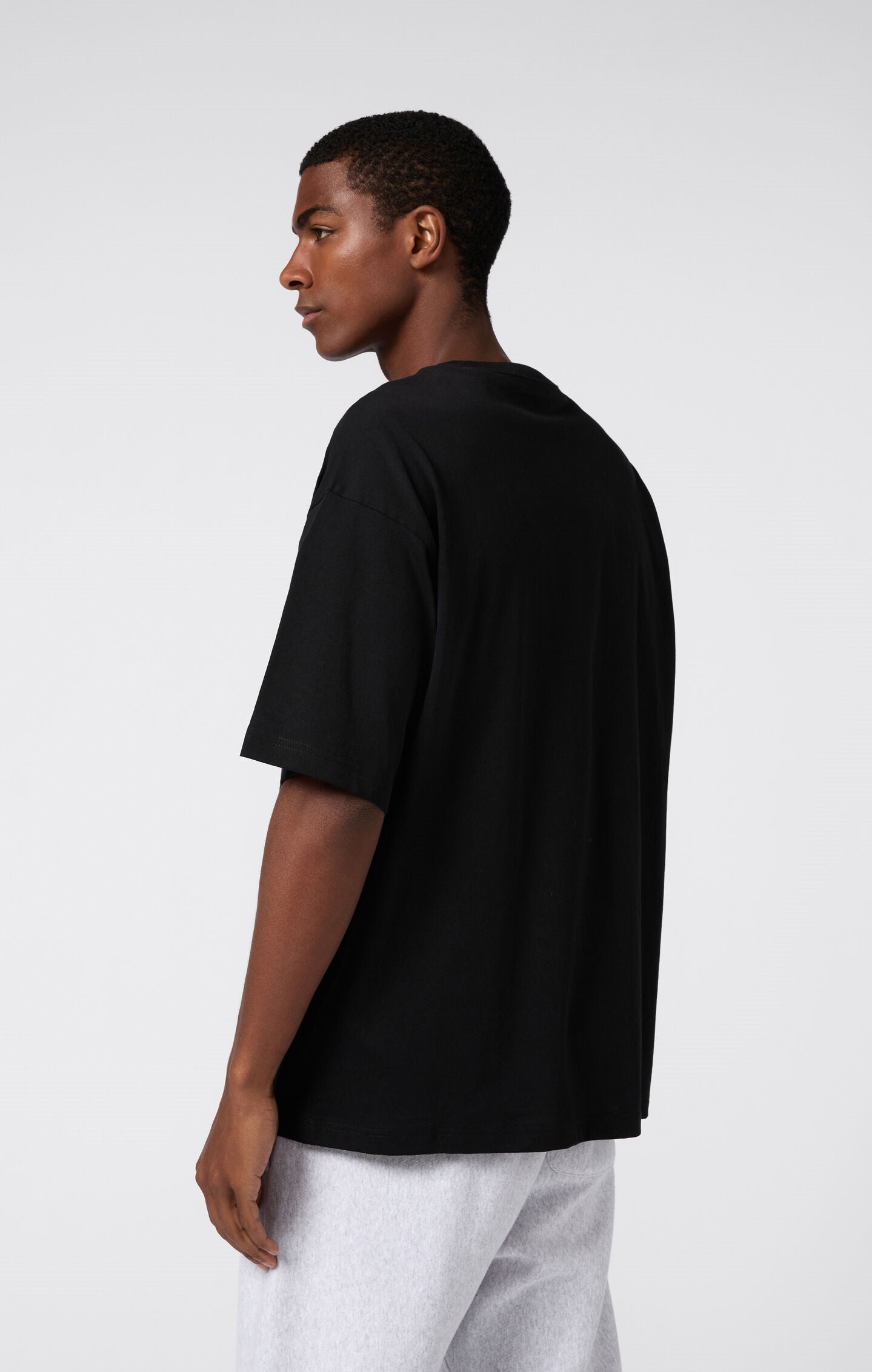 T-shirt Homme en Jersey de Coton Épais