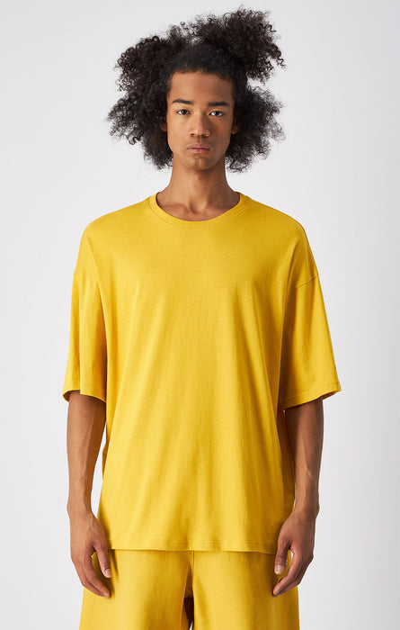 T-shirt Homme en Jersey de Coton Épais