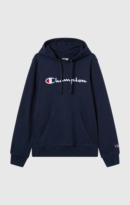 Men's Lightweight Slim Fit Hoodie with Large Embroidered Logo