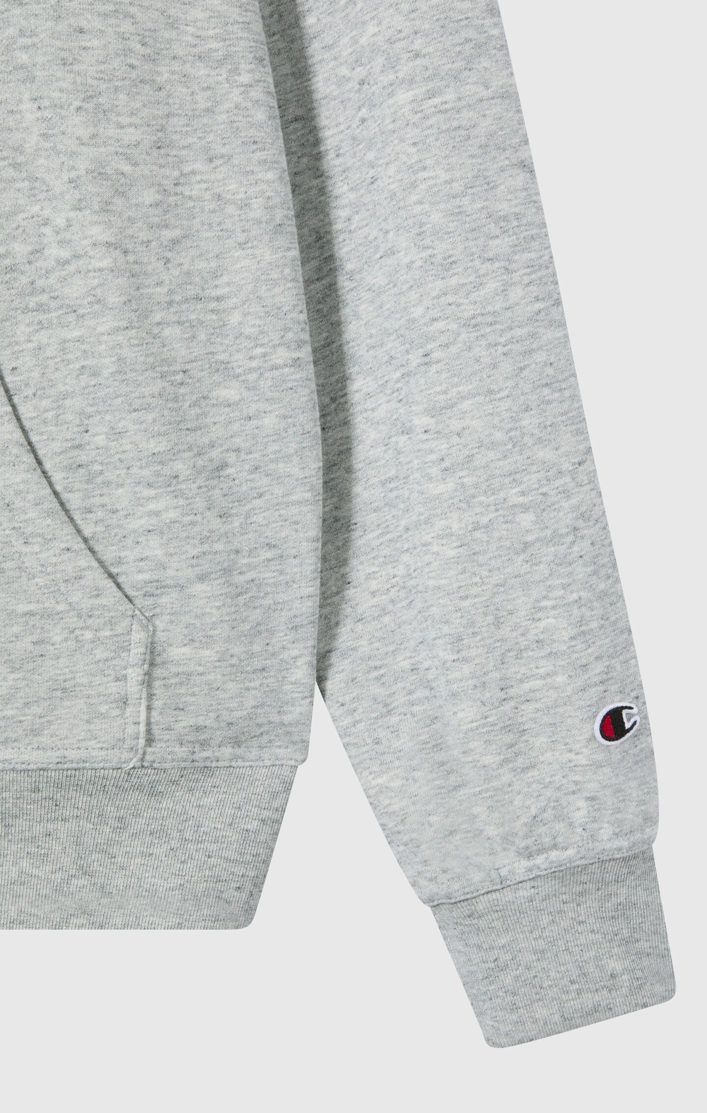 Men's Lightweight Slim Fit Hoodie with Large Embroidered Logo