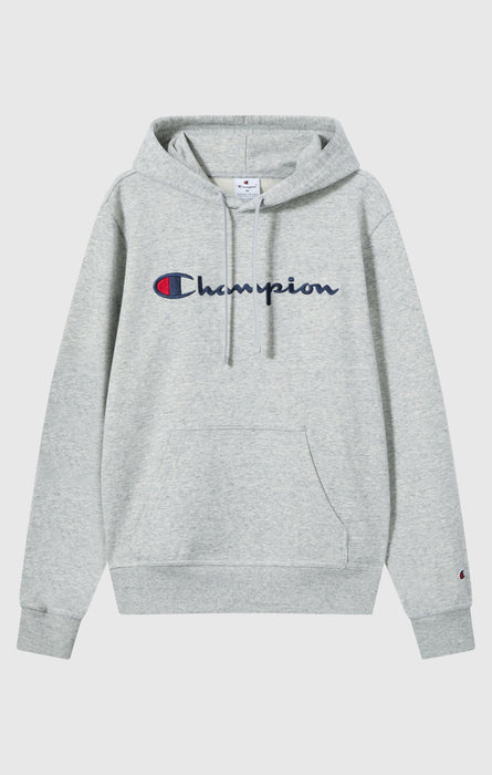 Men's Lightweight Slim Fit Hoodie with Large Embroidered Logo