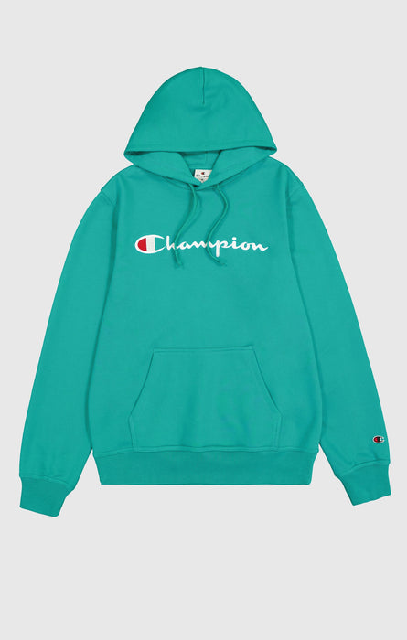 Men's Lightweight Slim Fit Hoodie with Large Embroidered Logo