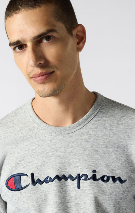 Men's Icons Lightweight Slim Fit Crewneck Sweatshirt