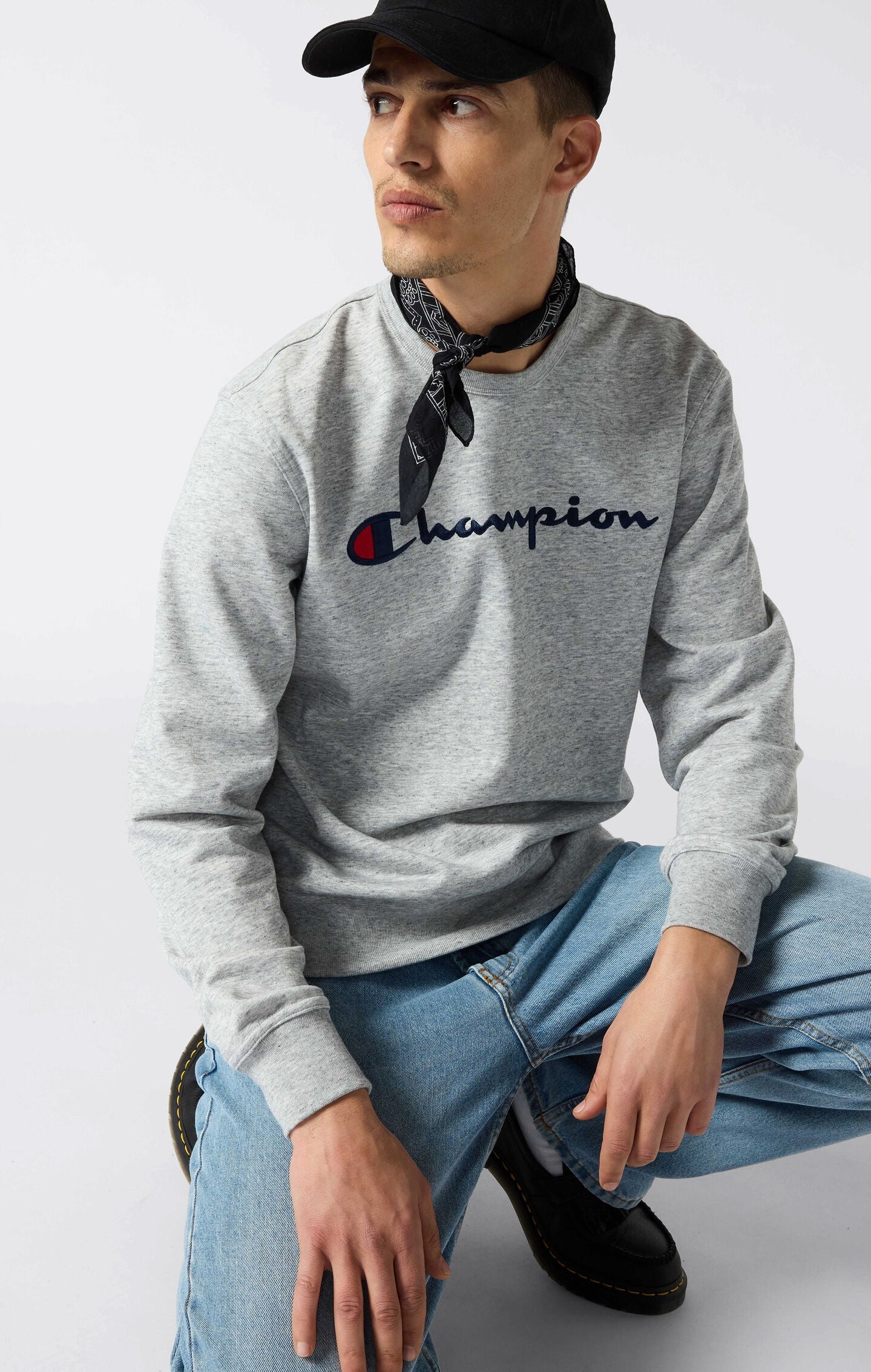 ★日曜限定値下★VAULTROOM ICON CREWNECK / GREY M VAULTROOM Icon Crewneck Grey ボルトルーム スウェット クルーネック