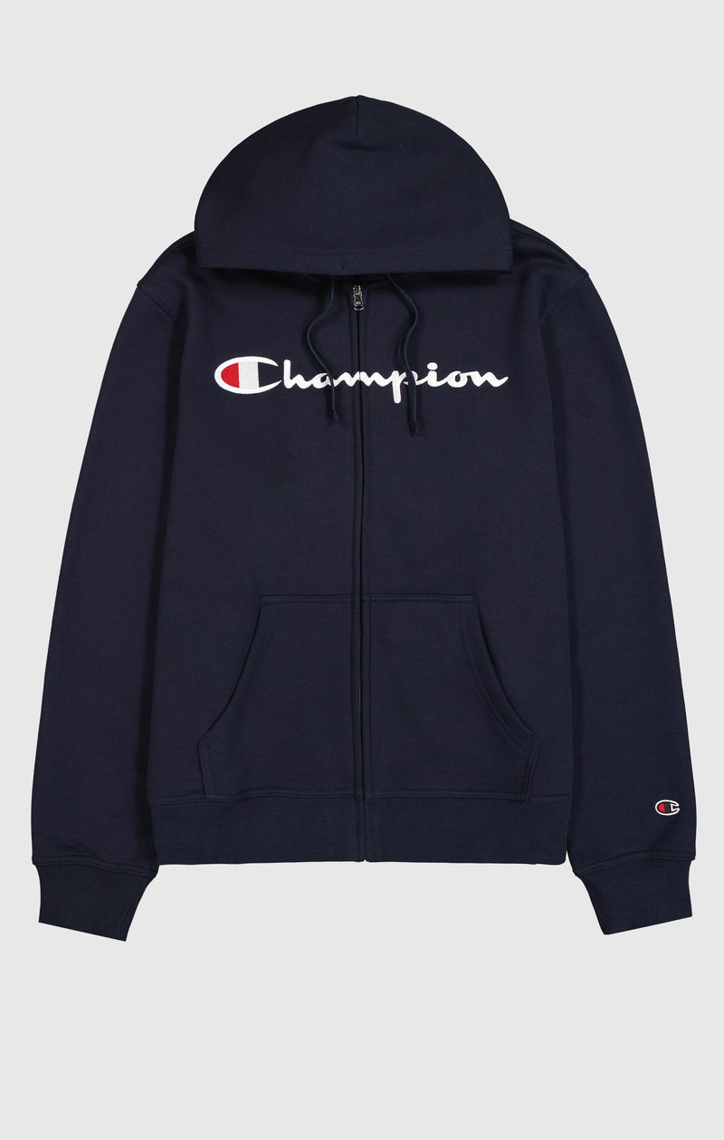 Slim Fit Herren Hoodie mit leichter Full-Zip Icons