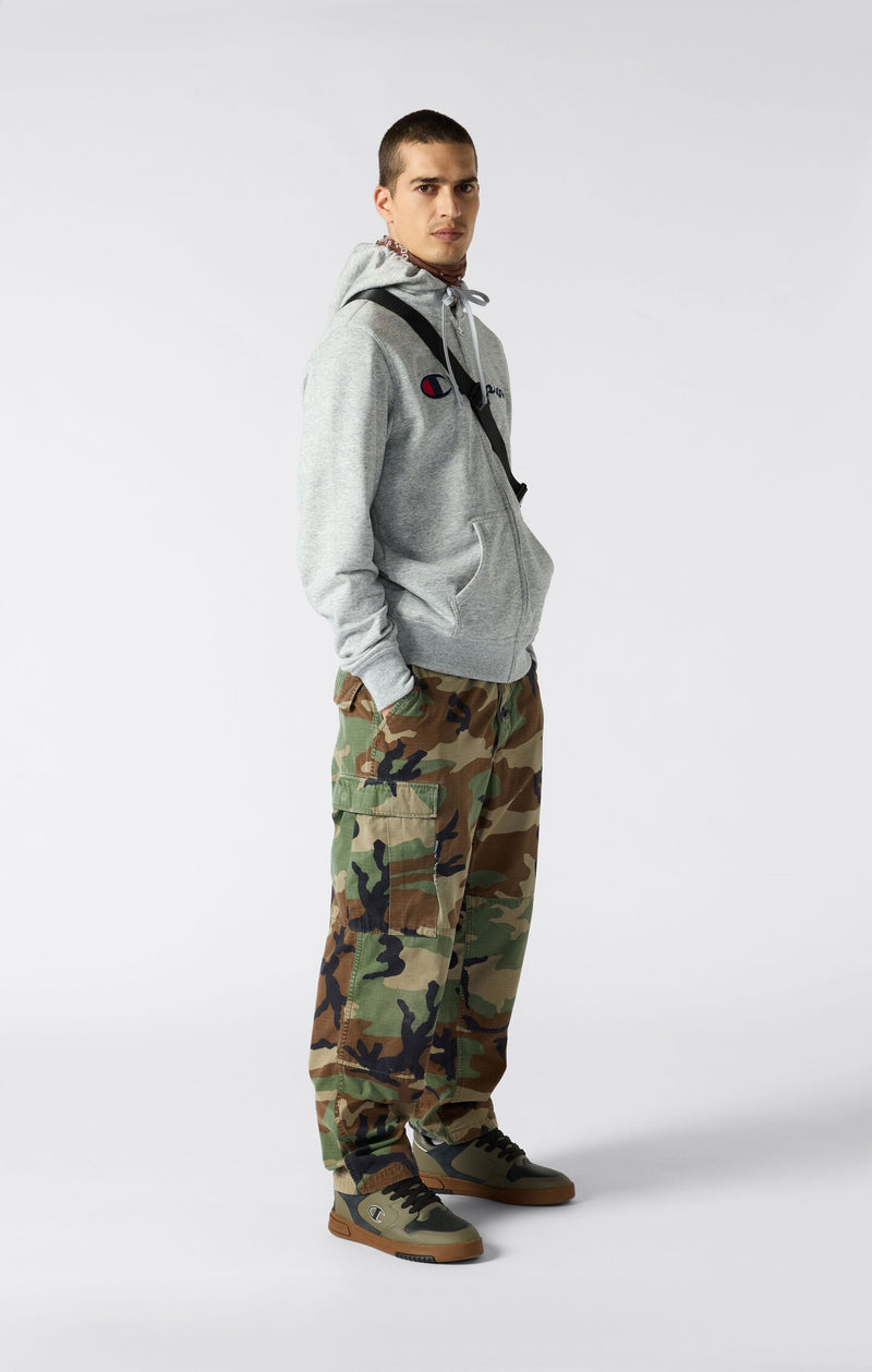 Sudadera Hombre Slim Fit Ligera con Cremallera Completa Icons