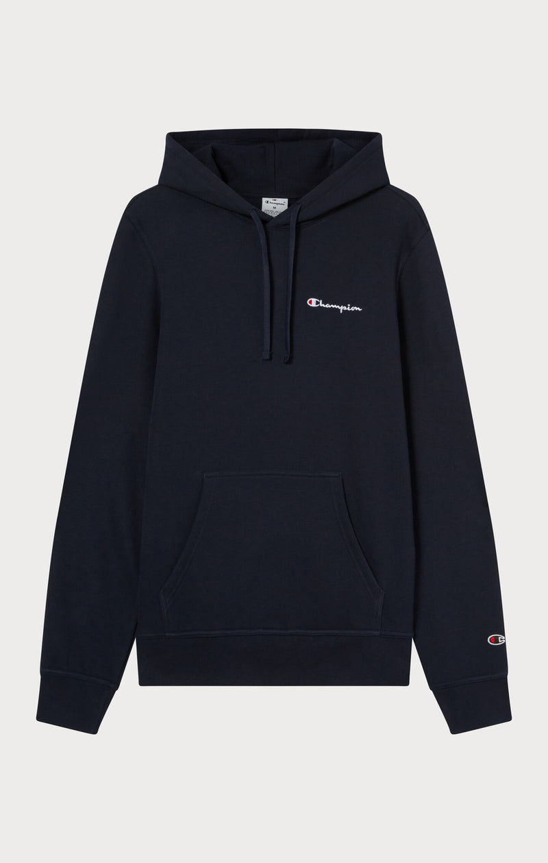 Sweat à Capuche Léger Slim Fit Homme avec Petit Logo Brodé