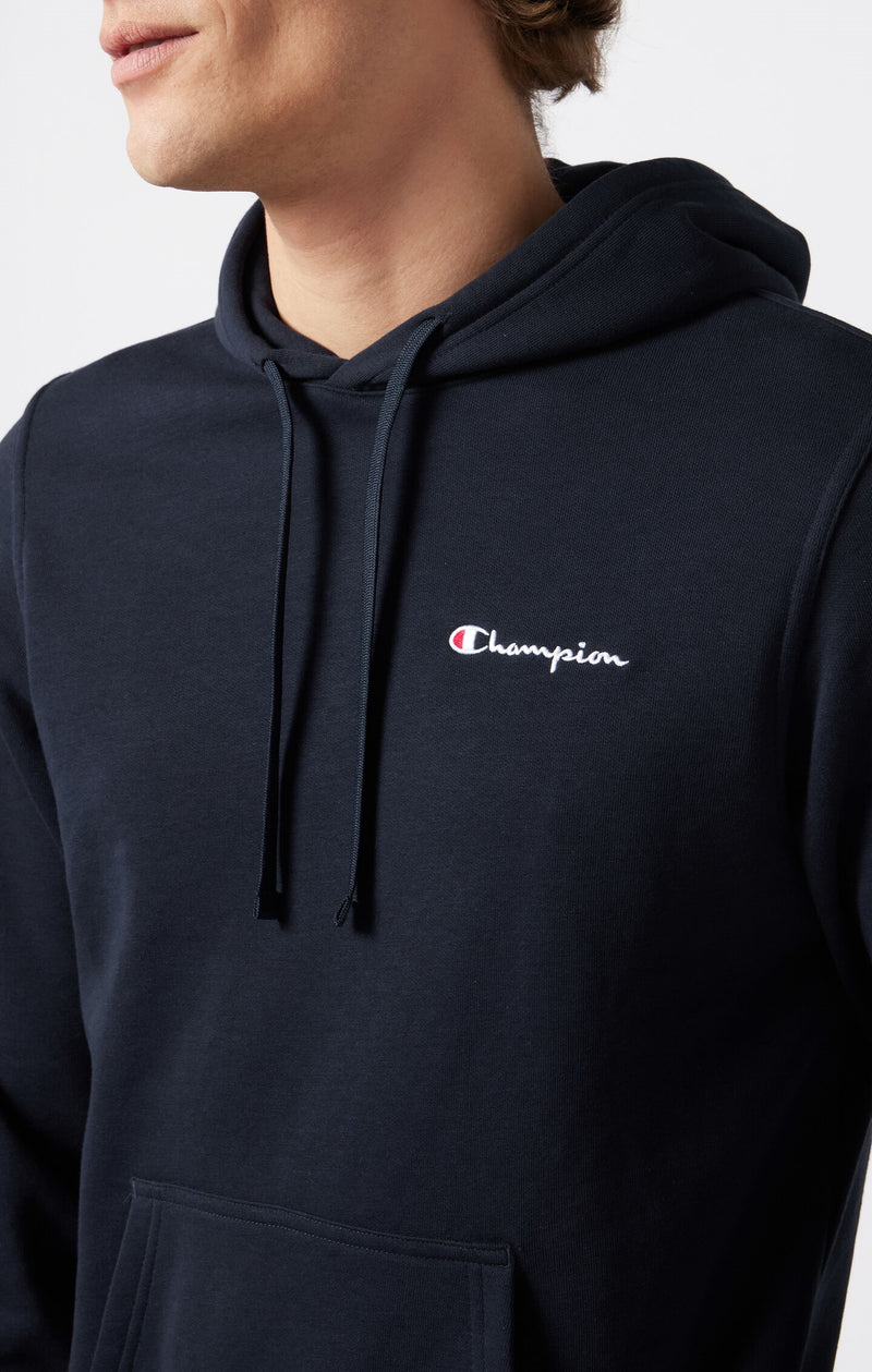 Sweat à Capuche Léger Slim Fit Homme avec Petit Logo Brodé