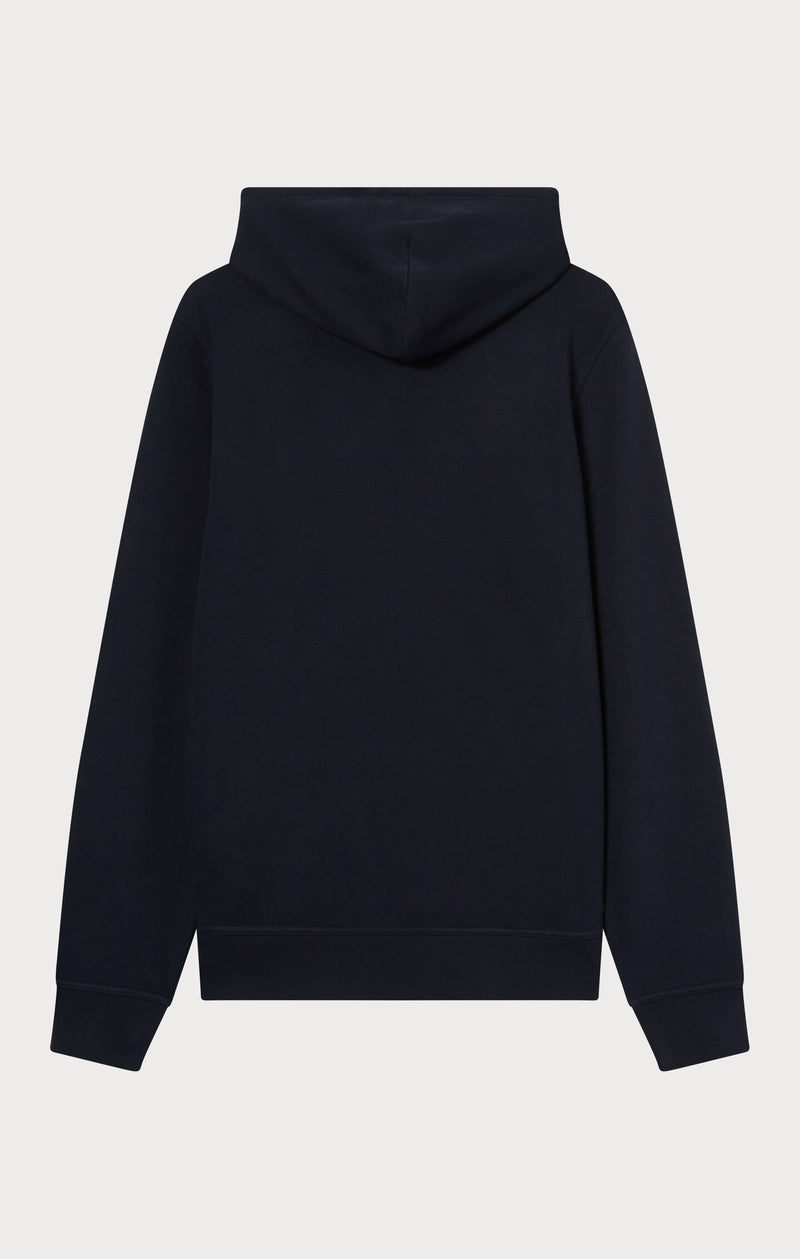 Sweat à Capuche Léger Slim Fit Homme avec Petit Logo Brodé