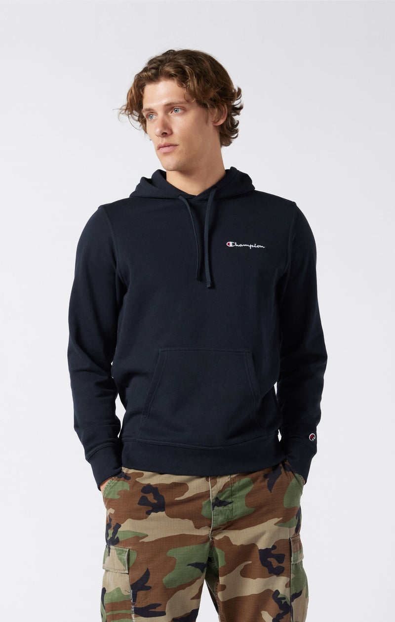 Sweat à Capuche Léger Slim Fit Homme avec Petit Logo Brodé