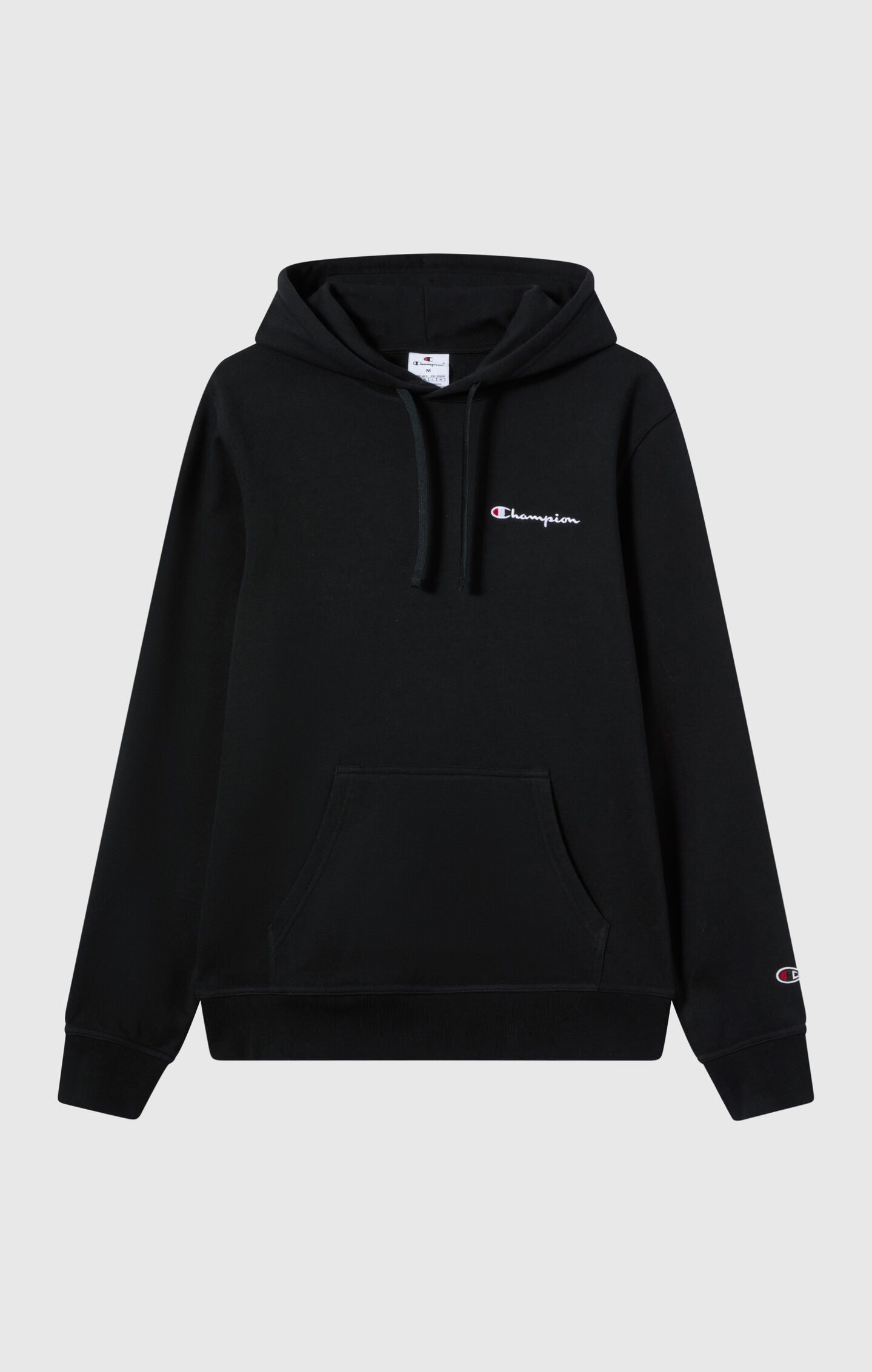 Herren Leichter Slim Fit Hoodie mit Kleinem Gesticktem Logo