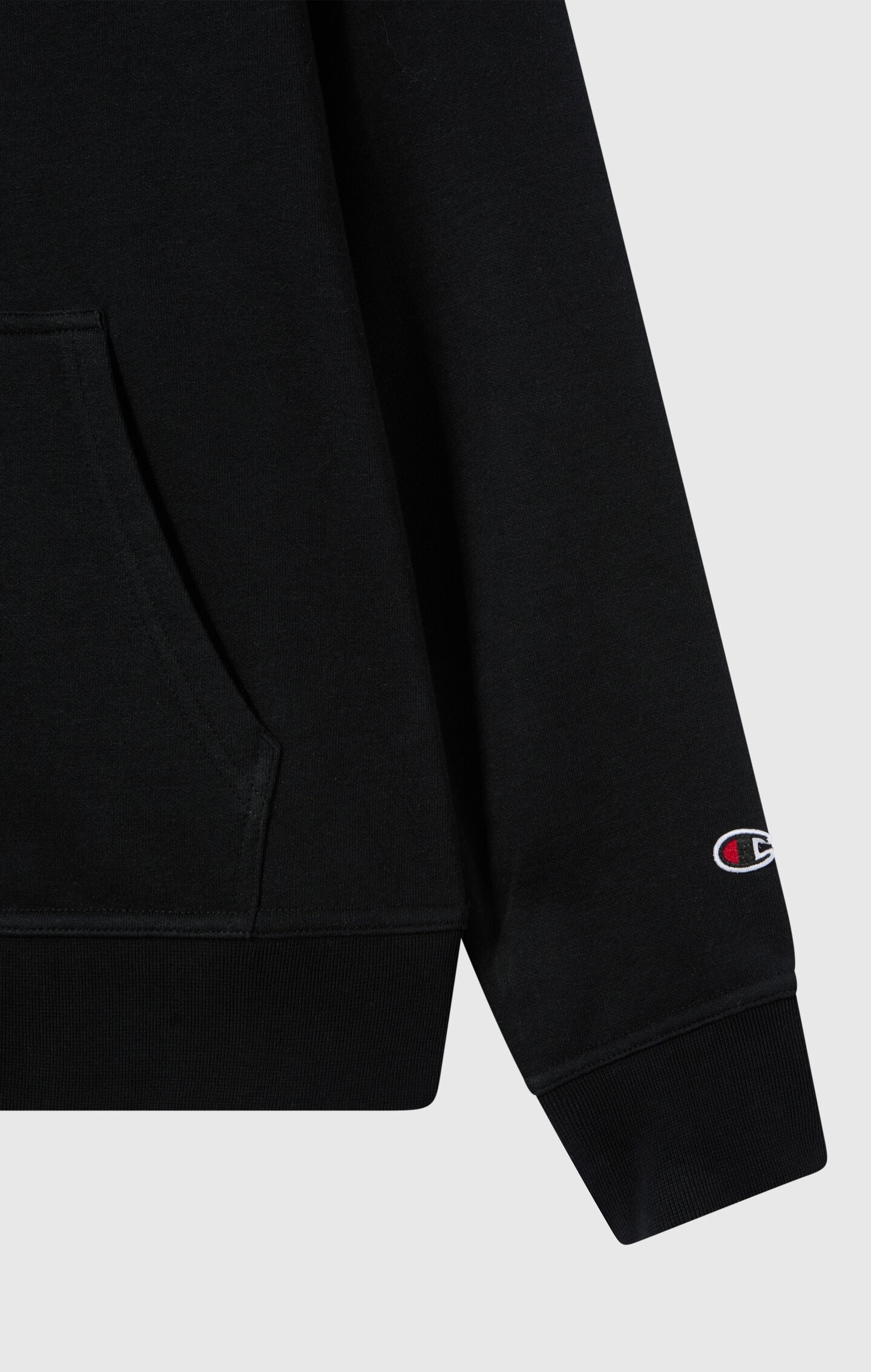 Herren Leichter Slim Fit Hoodie mit Kleinem Gesticktem Logo