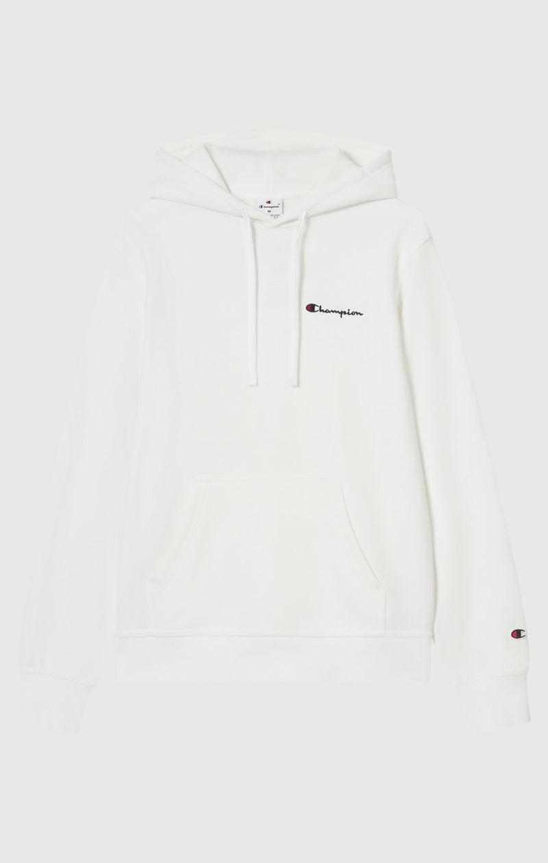 Felpa Slim Fit Leggera con cappuccio e logo piccolo ricamato da uomo