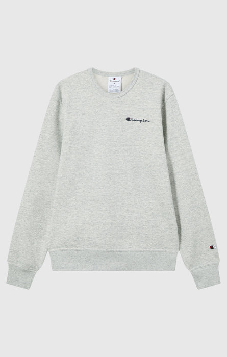 Men's Lightweight Slim Fit Sweatshirt with Small Embroidered Logo