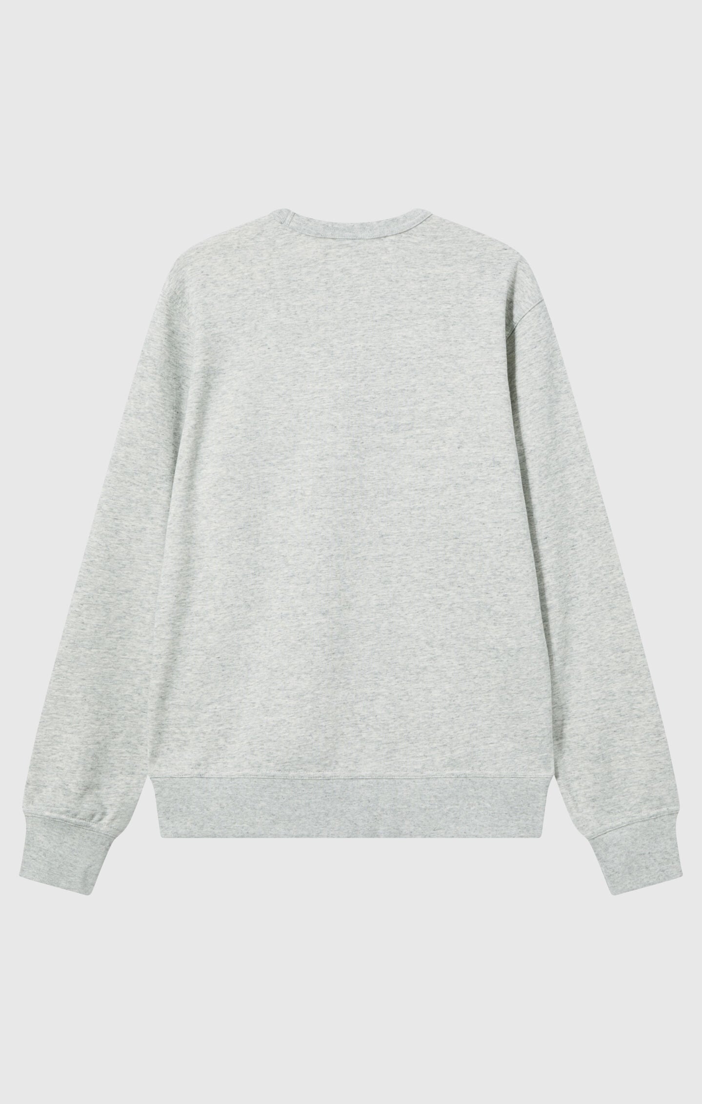 Men's Lightweight Slim Fit Sweatshirt with Small Embroidered Logo