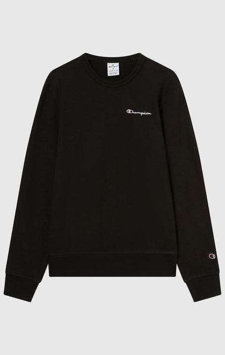 Men's Lightweight Slim Fit Sweatshirt with Small Embroidered Logo