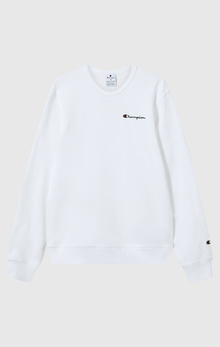 Men's Lightweight Slim Fit Sweatshirt with Small Embroidered Logo