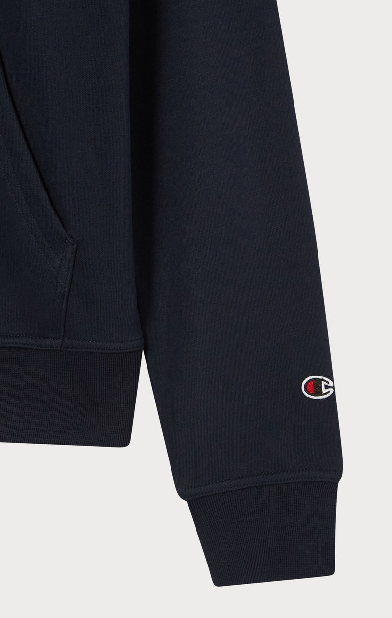 Men's Lightweight Slim Fit Hoodie with Full Zip and Small Logo