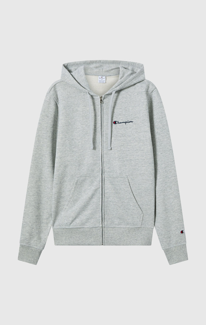 Sweat à Capuche Léger Slim Fit Homme avec Fermeture Zippée Intégrale et Petit Logo