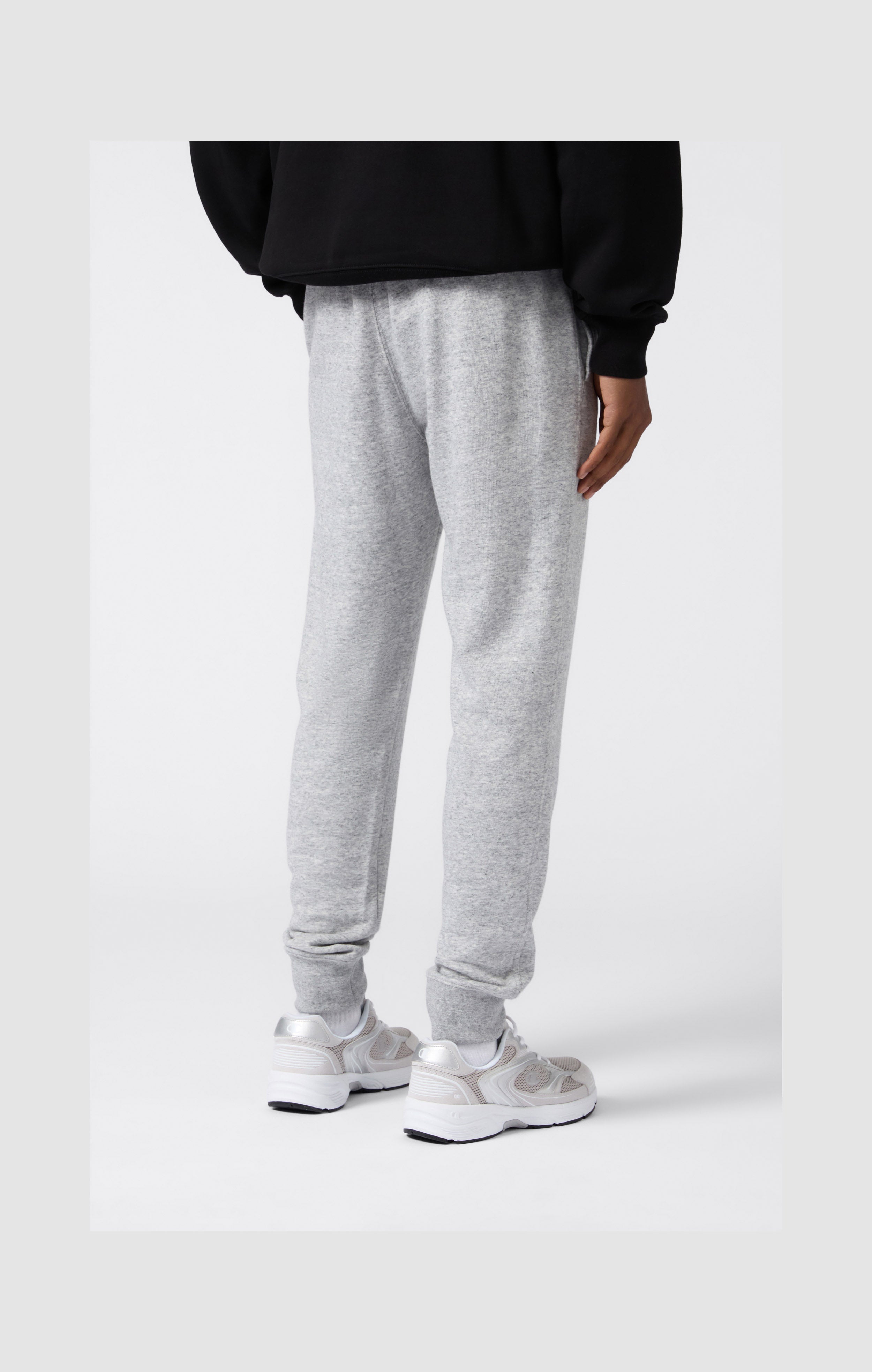 Men's Lightweight Slim Fit Jogger Sweatpants with Ribbed Cuffs