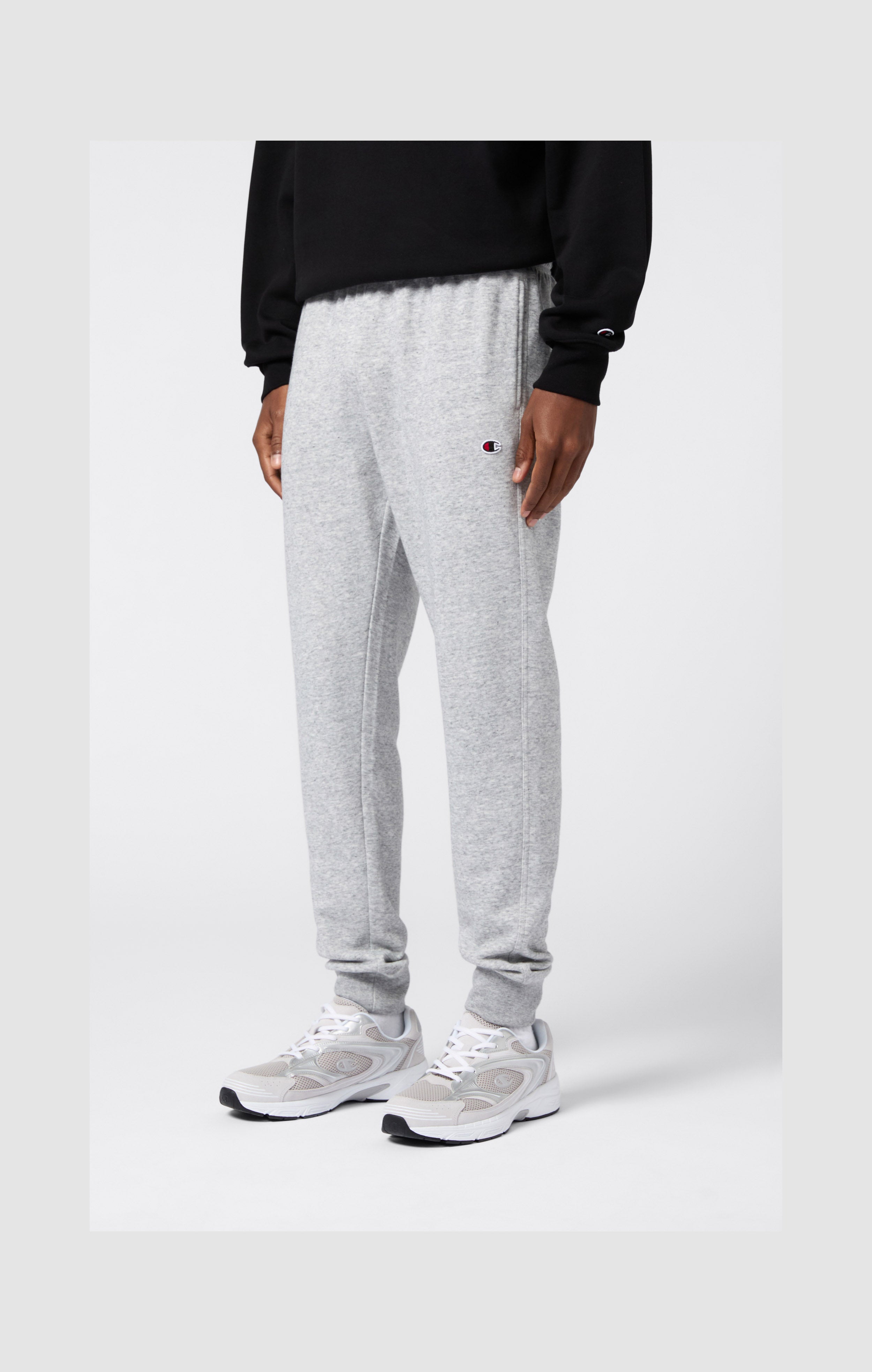 Men's Lightweight Slim Fit Jogger Sweatpants with Ribbed Cuffs