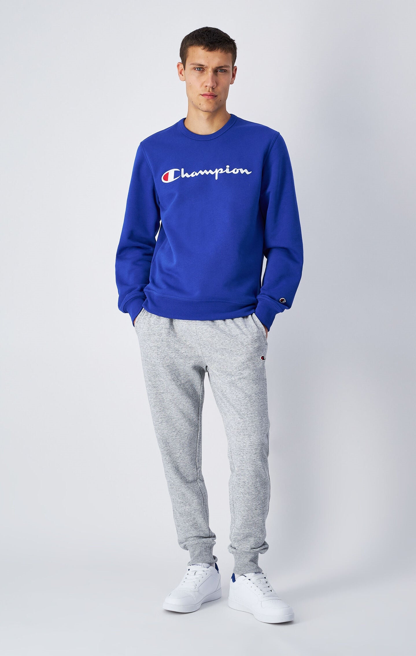 Men's Lightweight Slim Fit Jogger Sweatpants with Ribbed Cuffs