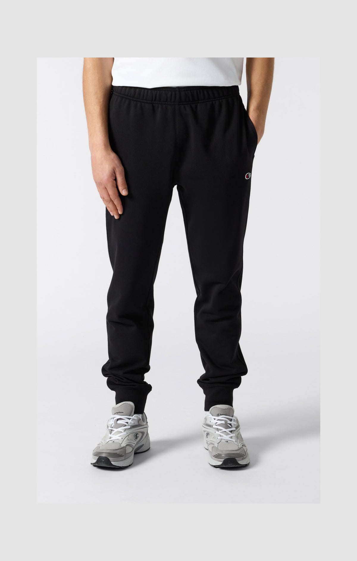 Men's Lightweight Slim Fit Jogger Sweatpants with Ribbed Cuffs