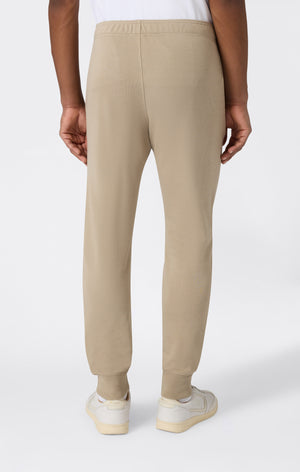 Pantalon de Jogging Léger Slim Fit Homme avec Bords Côtelés aux Chevilles