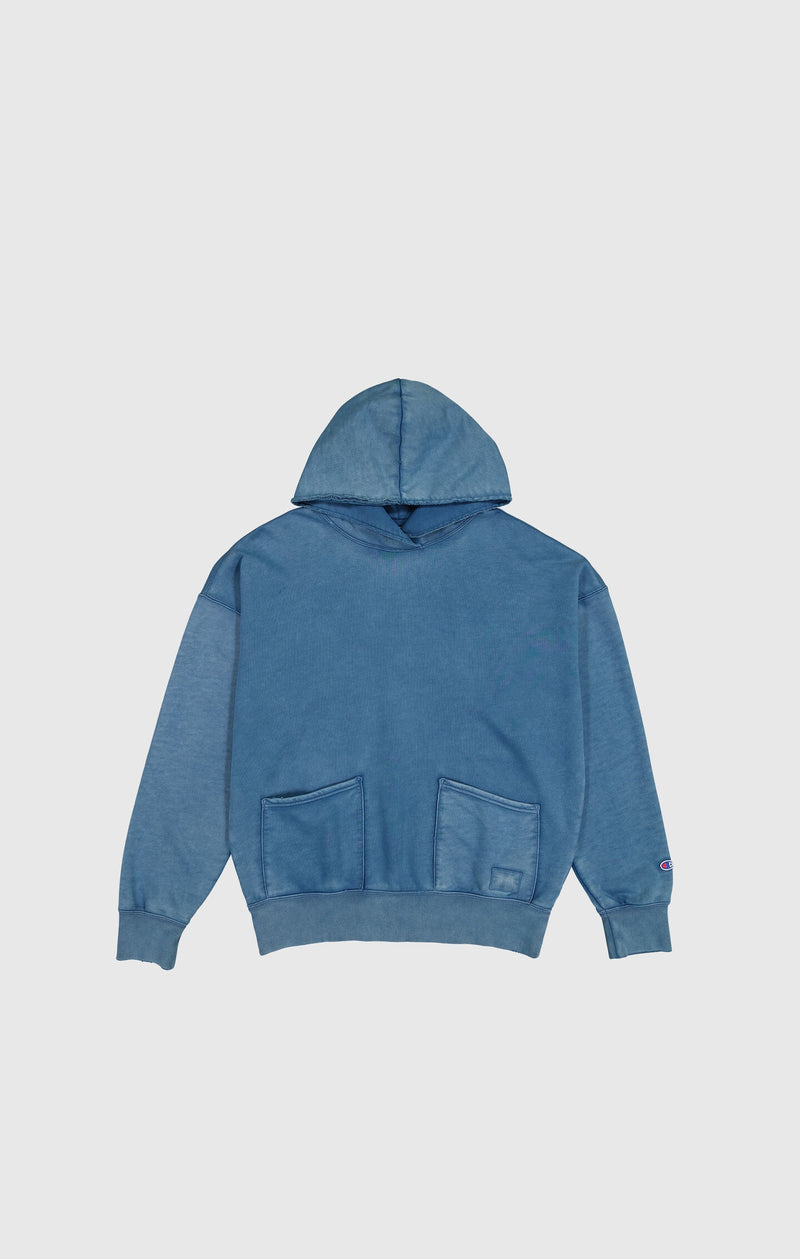 Men's Time Capsule Washed Look Hooded Sweatshirt
