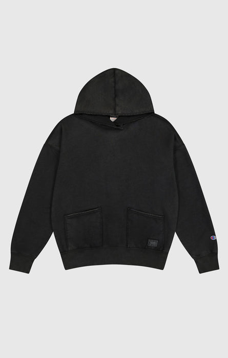 Men's Time Capsule Washed Look Hooded Sweatshirt