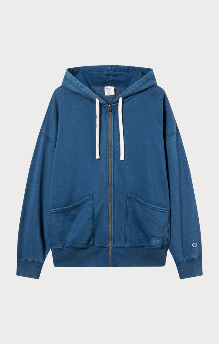 Sweatshirt à capuche ample Time Capsule délavé - Hommes